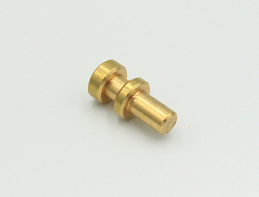 Stift Ø6x21 mm - til Ø6 mm hul, messing (1 stk)