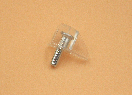 Glashyldebærer Ø3 mm, transparent plastik/metal (10 stk)