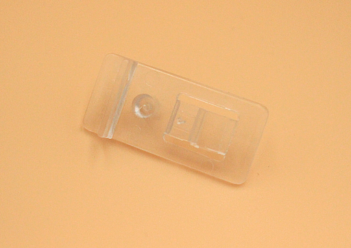 Glashyldebærer 36x17 mm t/16 mm glasplade, transparent (10 stk)