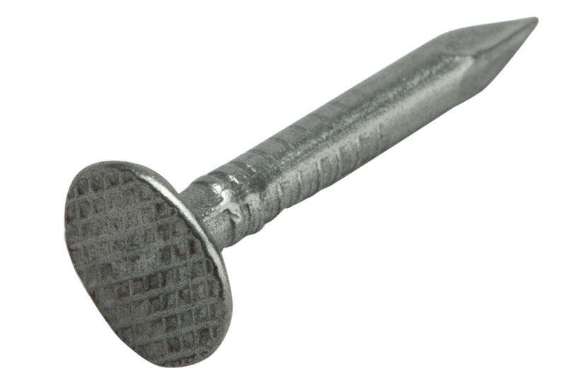 Papsøm Ø2,5x20 mm med Ø8 mm hoved, stål (10 stk)