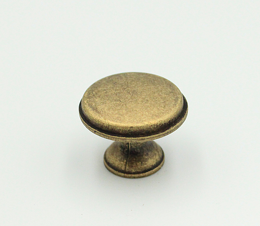 Metalknop Ø28x20,5 mm, antik